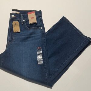 Levis Wide Leg Jeans Womens 29 27 High Rise